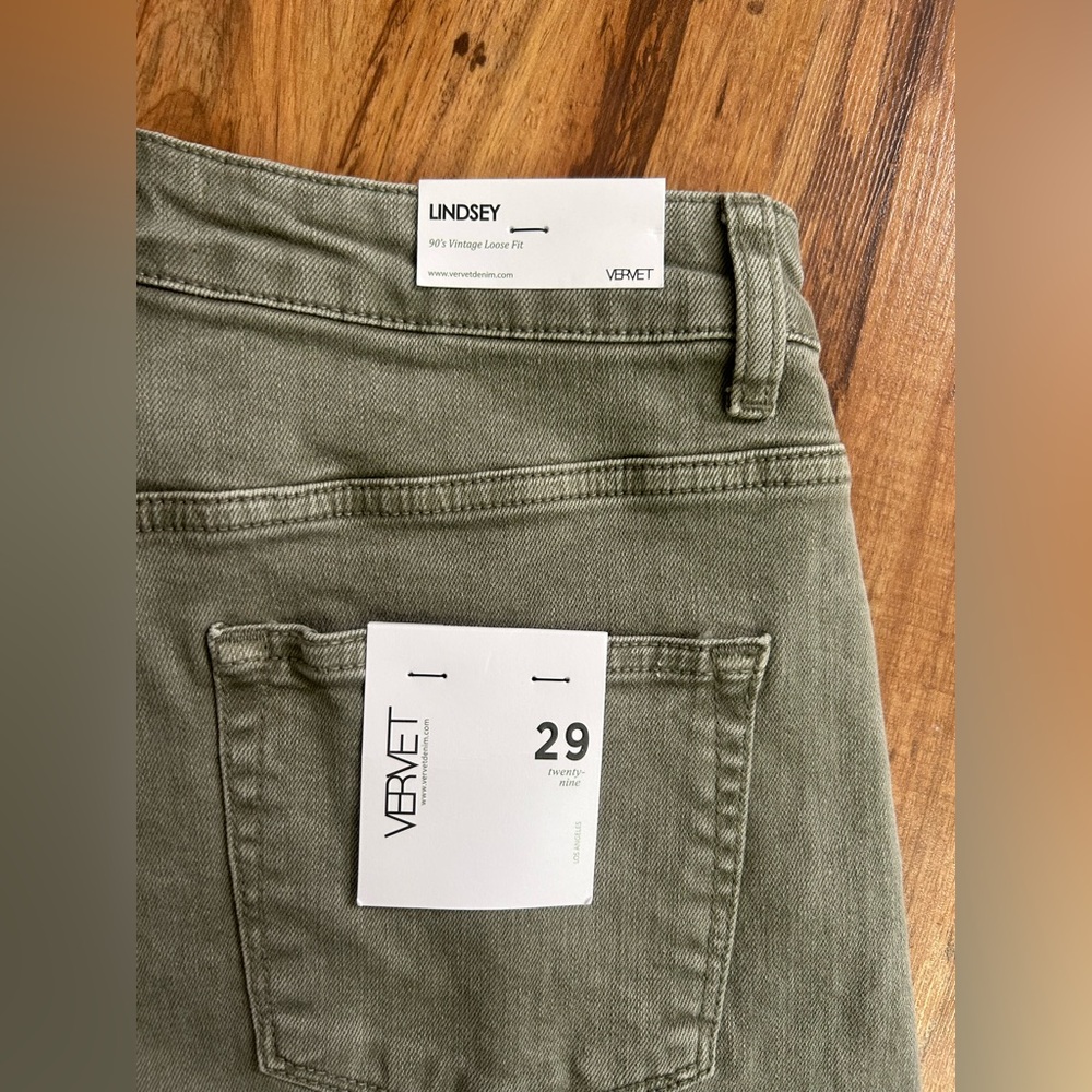 Vervet Lindsey 90s Vintage Loose Fit Wide Leg Stretch Cargo Pant Womens Size 29 - Picture 9 of 14